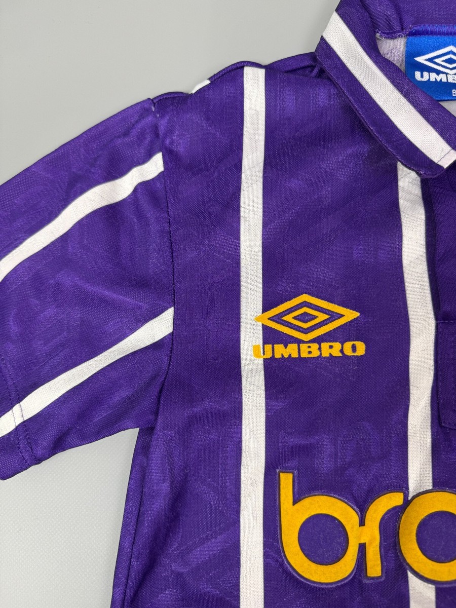 MANCHESTER CITY 1992 1994 AWAY SHIRT FOOTBALL SOCCER JERSEY
