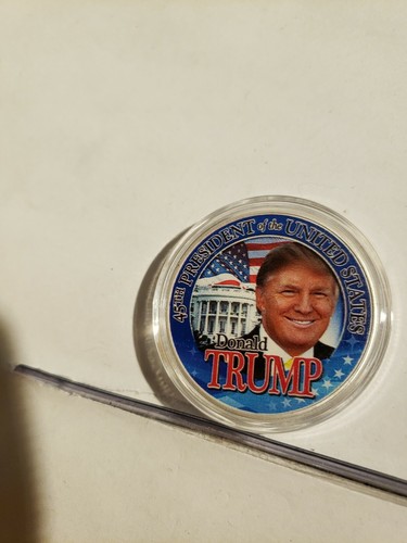 Donald Trump 45th President US Commemorative Coin Make American Great New 2020 - 第 1/2 張圖片