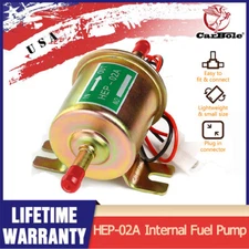 Universal Electric Fuel Pump 12V For Lawn Mowers Small Engine Gas Diesel HEP-02A