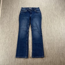 Wrangler Jeans Women 11X34 Blue Medium Wash Blue Boot Cut Flex Denim 1009MWZYB