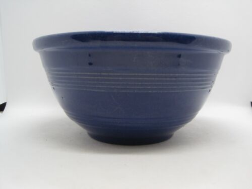 Vintage Cobalt Blue Nesting Mixing Bowl with Ring on the Outside - Picture 1 of 6
