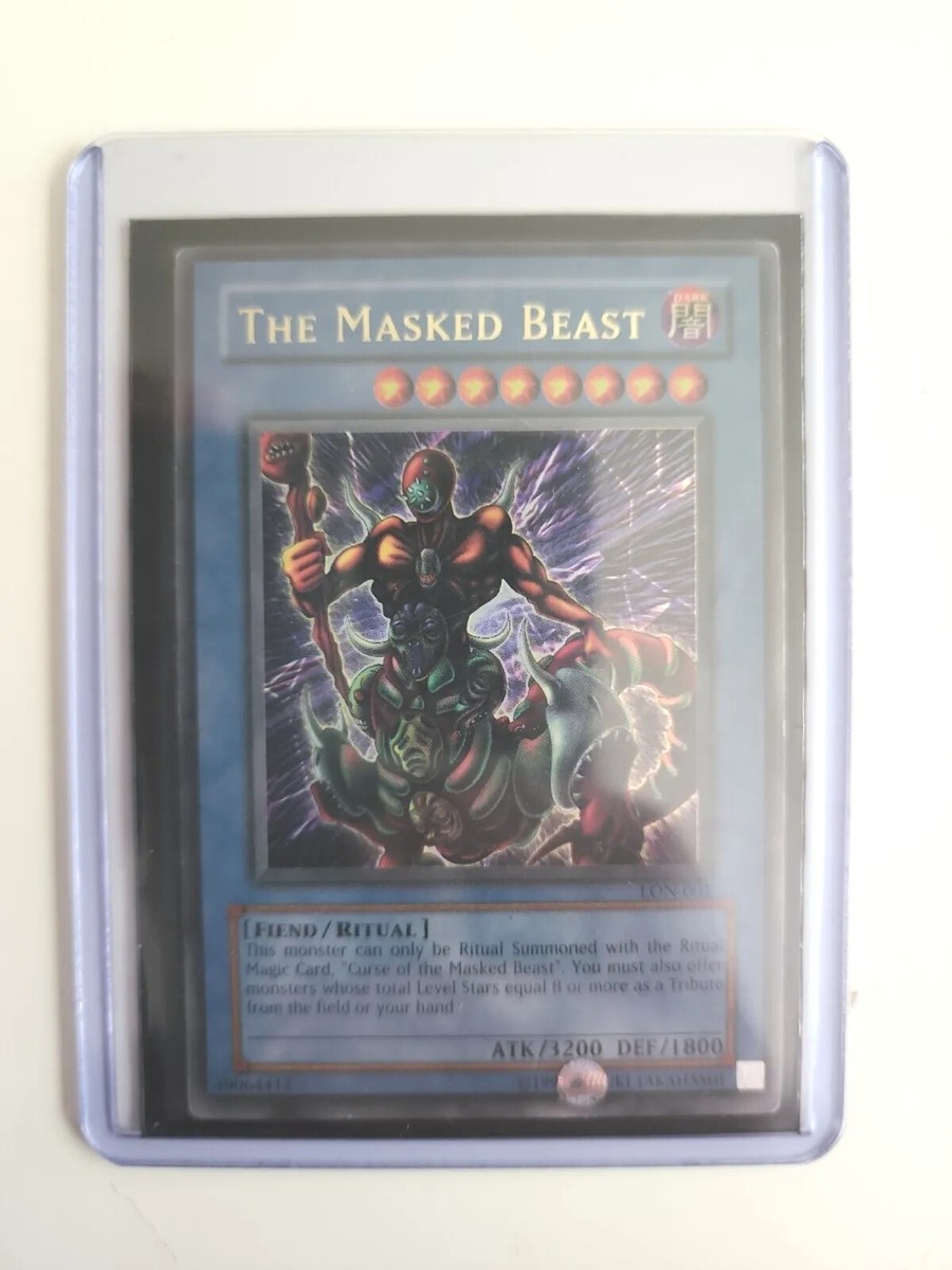 遊戯王THE MASKED BEAST ULTIMATE RARE The Masked Beast
