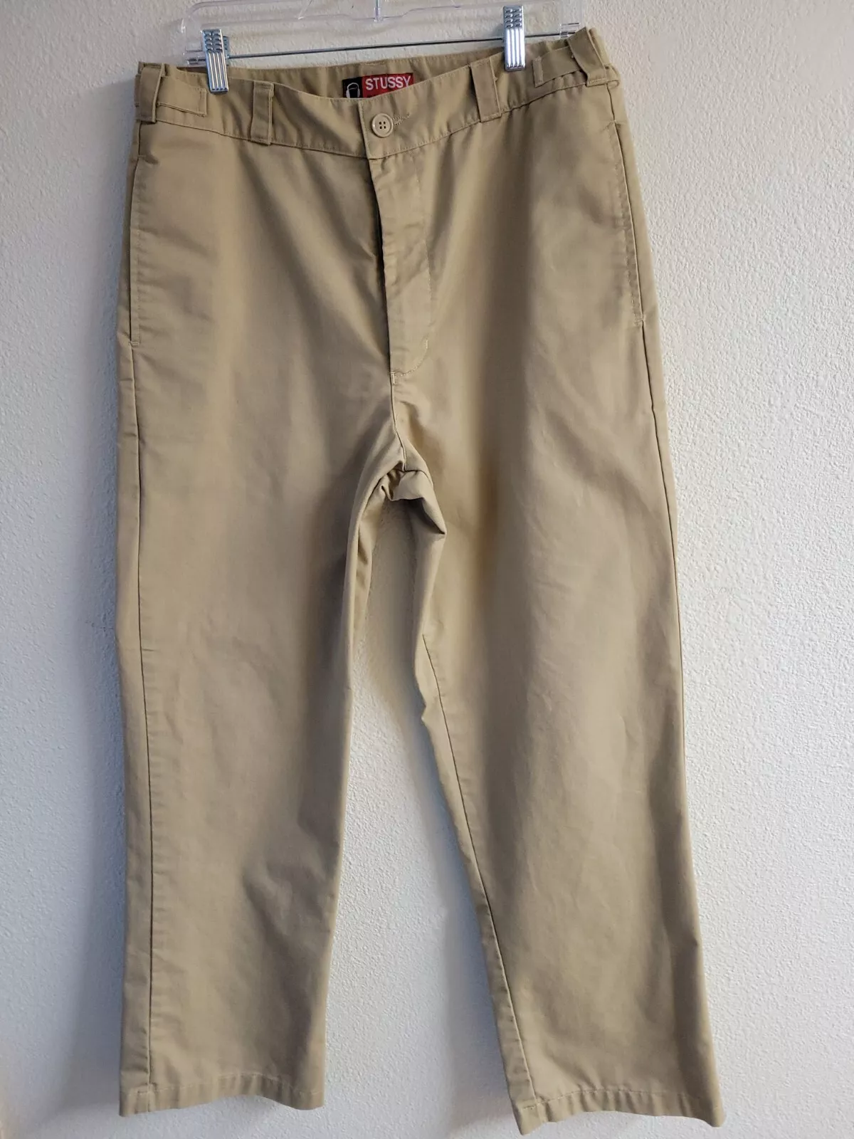 Pantalon kaki vintage Y2K Stussy Workwear taille 34 état tueur ? vans suprême