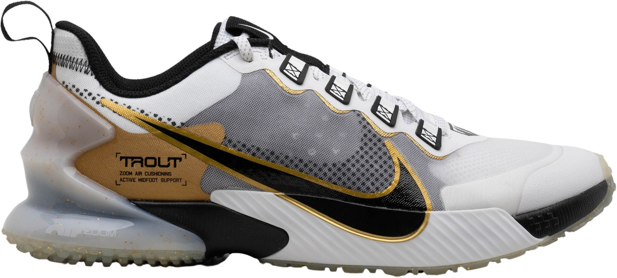 Nike Force Zoom Trout LTD TF White Metallic Gold | eBay Nike Force Zoom Trout LTD TF White Metallic Gold | eBay