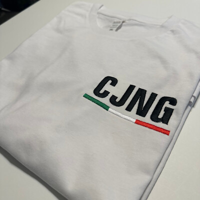 CJNG Embroidered Shirt 4 letras Narcos Mexico Corridos T-Shirt Michoacan Mencho