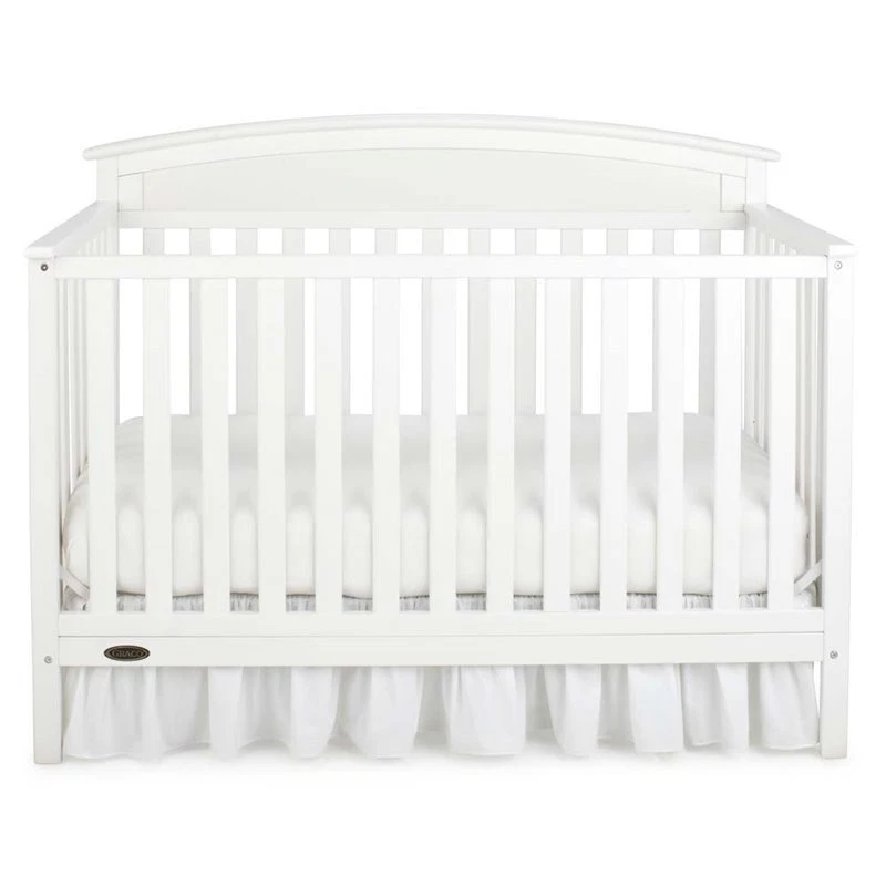 Stork Craft USA Graco Benton 4-in-1 Convertible Crib in White - Image 3 of 4
