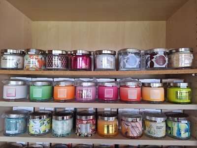 PartyLite 3 Docht Kerzen, (a 40,95 ) Restbestand Sommer- 1. Foto Beispielfoto