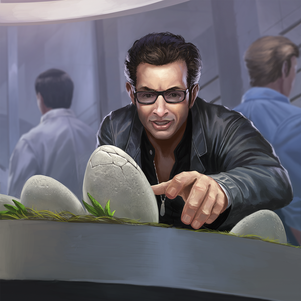 Magic the Gathering (MTG) Secret Lair x Jurassic World: Dr. Ian