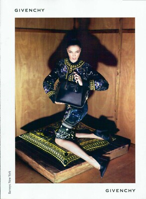 GIVENCHY Footwear Magazine Print Ad Advert long legs high heels shoes 2011