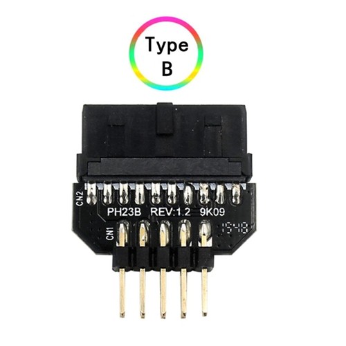 USB Adapter USB2.0 9 Pin Female to USB3.0 19/20Pin Male Header Converter Connect - Picture 14 of 19