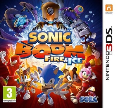 Sonic Boom Fire & Ice gebrauchtes Nintendo 3DS-Spiel