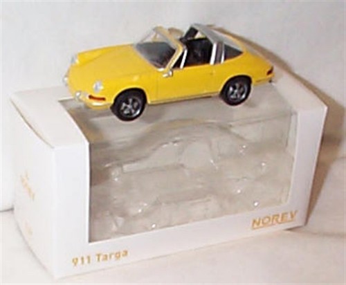 Porsche 911 Targa 1969 in Yellow 1-43 scale new in box Norev - Picture 2 of 4
