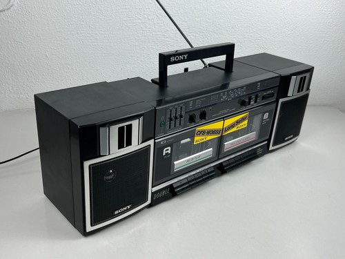 Sony CFS-W365S Portable Stereo Cassette AM/FM/SW1/SW2 Radio Boombox Boxed New - Picture 7 of 17