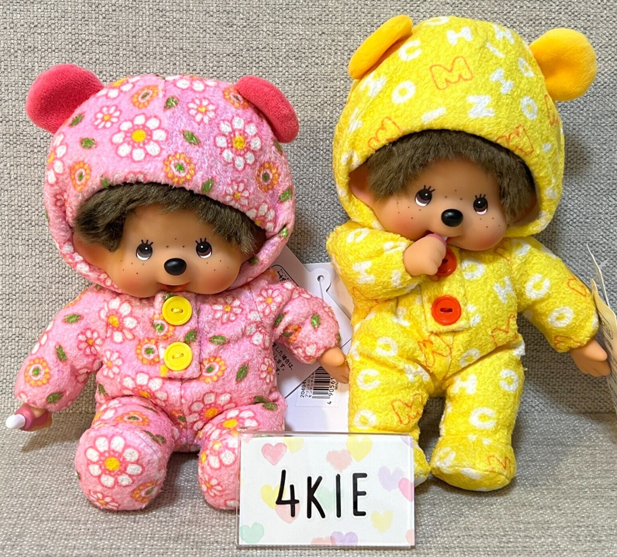 Monchhichi Floral print Rompers S set rare | eBay