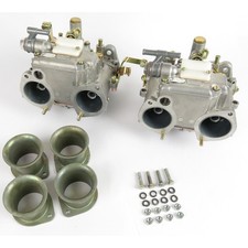 *RARE* NEW OLD STOCK Genuine Dellorto pair of DHLA45 Carburettors