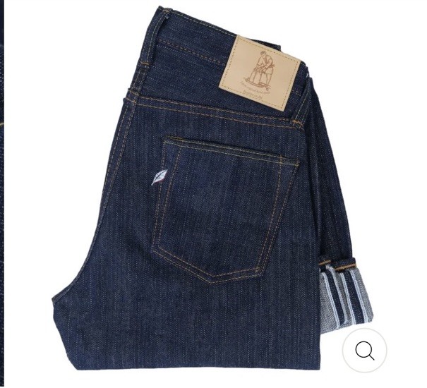 Pure Blue Japan Syoaiya Selvedge Denim Slim Tapered Size 32 Made 