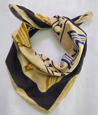 Hand Block Print Bandana Scarf Handmade Hand Bandana Unique Cotton Neckerchief