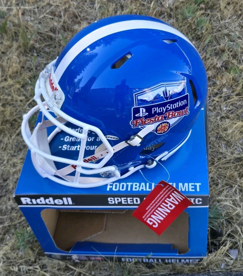 /Rare New Large Riddell Full Size Authentic Football Speed Helmet. Collect Me! - Image 2 of 4