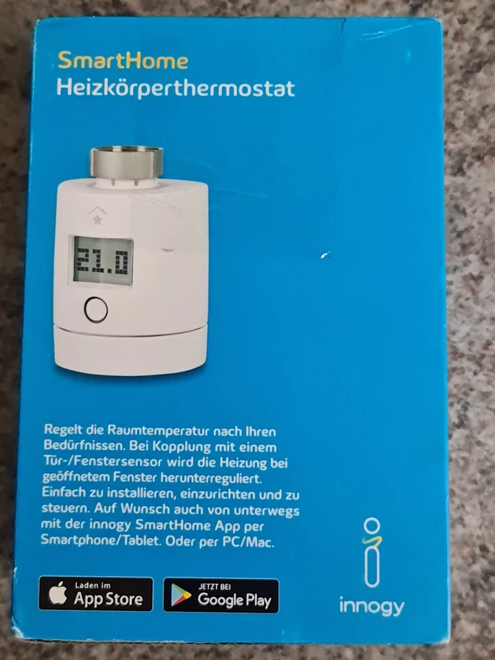 Innogy Heizkörper Thermostat Smart Home