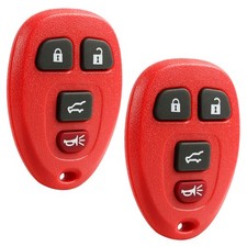 2 Remote Key Fob Red for 2007 2008 2009 2010 2011 2012 2013 2014 GMC Yukon