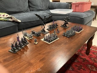 Lotto Warhammer Old World Fantasy Elfi Oscuri Esercito Age Of Sigmar Dwelling Covens