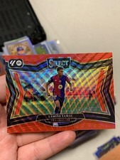 2024-25 PANINI SELECT LA LIGA SOCCER LAMINE YAMAL Red Lava/59