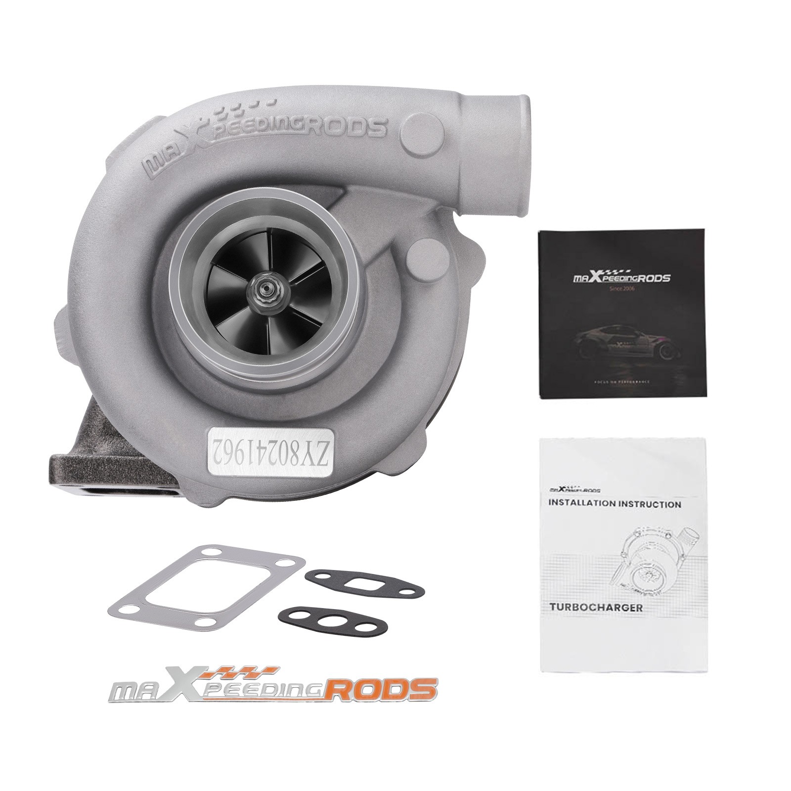 T04E T3 UNIVERSAL TURBO TURBOCHARGER 5 BOLTS EXHAUST OUTLET T3 INLET FLANGE