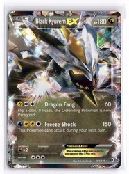 Black Kyurem EX 101/149 Boundaries Crossed Ultra Rare Holo