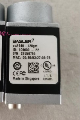  1pc for 100%  TEST   acA640-120gm  (by Fedex or DHL 90days Warranty) #fv