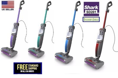 Shark SD201 Steam Pickup 3-in-1 Steam Mop Picks Up Debris Deep Scrubs Cleaner
