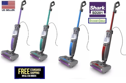 Shark SD201 Steam Pickup 3-in-1 Steam Mop Picks Up Debris Deep Scrubs Cleaner