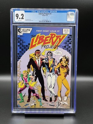 The Liberty Project #1 - (1987) Eclipse Comics - CGC 9.2