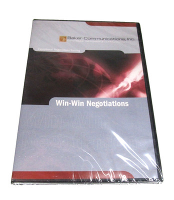 NEW~Win-Win Negotiations: Exceptional Training~Baker Communications~DVD-Rom