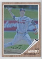 2011 Topps Heritage Minor League Edition Blue Tint 248/620 Alex Wimmers #48 0f8
