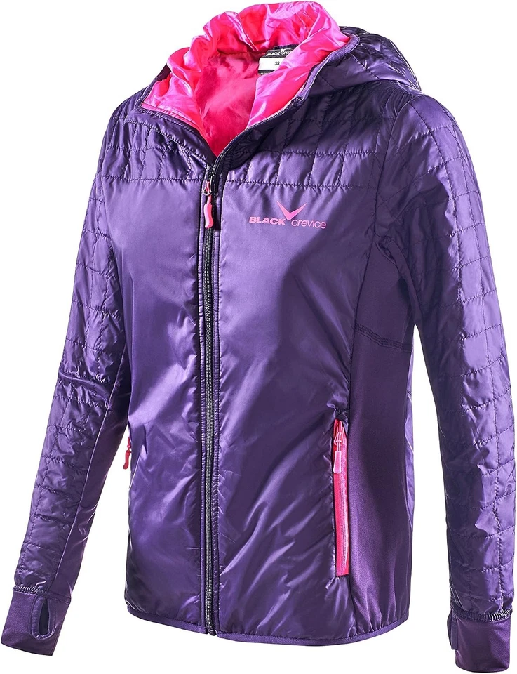 Black Crevice Damen Steppjacke Outdoorjacke, Purple Lila, 34 - Bild 1 von 1