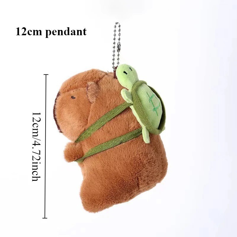 Capybara Plush Backpack Cute Kawaii Mini Shoulder Bag Kids Gift Knapsack