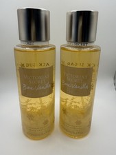 2 Victoria Secret bare vanilla frosted fragrance mist 8.4fl oz/250ml Discon