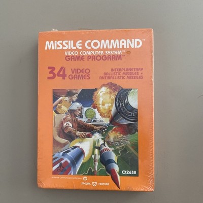 Vintage Atari - Missile Command - Sealed, New w/ Hang Tag