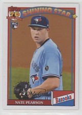 2021 Topps Archives 1991 Topps Bazooka Shining Stars Nate Pearson #91BZ-15 16vb