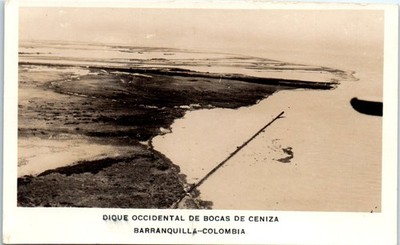 1924 - 1939 Occidental de Bocas de Ceniza Barranquilla Colombia RPPC Postcard