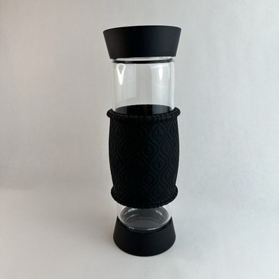 ARTLAND GLASS Flip It 2GO 19 OZ Coffee / Tea / Fruit- liquid infuser read