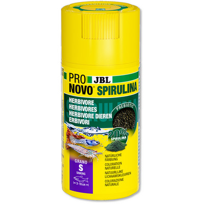 JBL PRONOVO SPIRULINA GRANO S Grünfutter Granulat für Algenfresser