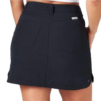 ATG WRANGLER Black Trail Utility Skort UPF 50+ Active Outdoor Hiking Skirt Sz 10