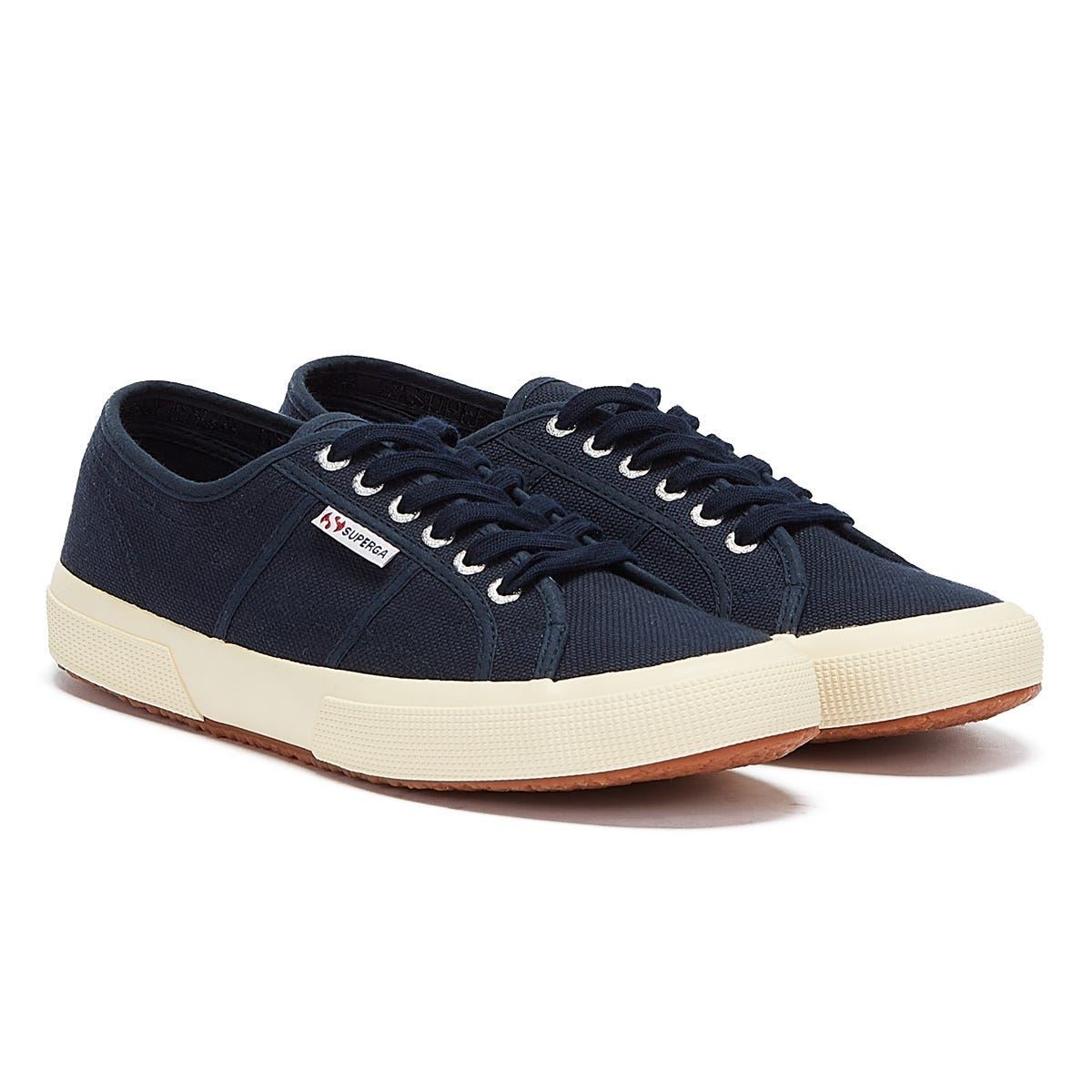 Superga Navy 2750 Cotu Trainers S000010-933 TOWER London UK