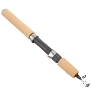 Professional Ice Fishing Rod Compact Lightweight Fiberglass Pole For Winter