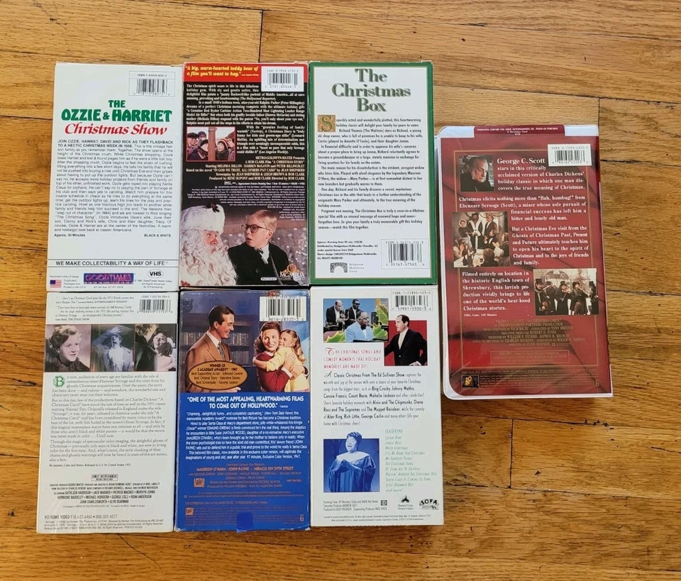 Christmas VHS lot, Miracle on 34th, Christmas Carol, Christmas Story, Box etc... - Image 2 of 4