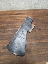 K925- RARE massive antique 8-1/2 lb antique Elwell single bit axe head England