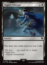 Night's Whisper 280 C Normal FIC MTG NM