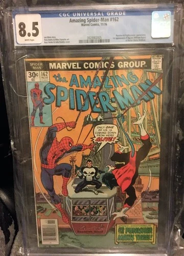 The Amazing Spider-Man #162 CGC 8.5 NO AMERICAN CUSTOMERS