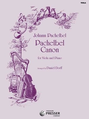 Pachelbel Kanon Partitur und Stimme Viola und Klavier Pachelbel für Viola und Klavier Die